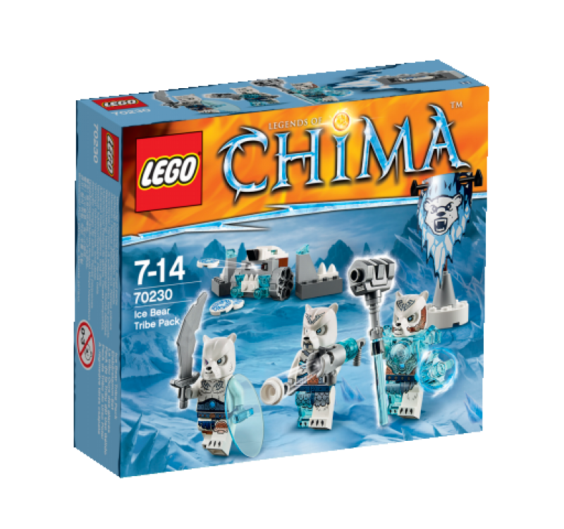 LEGO Chima Smečka kmene Ledních medvědů 70230