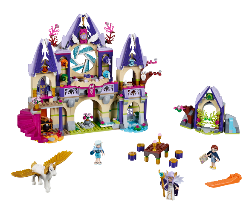 LEGO Elves Skyra a tajemný hrad pod nebem 41078