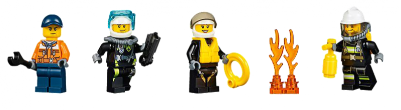 LEGO City Hasiči – Startovací sada 60106