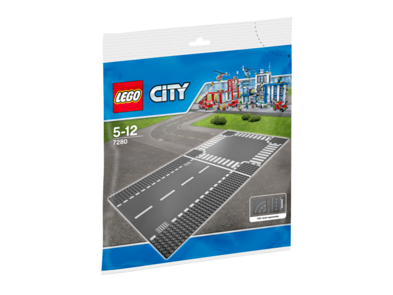 LEGO City Rovná silnice a křižovatka 7280