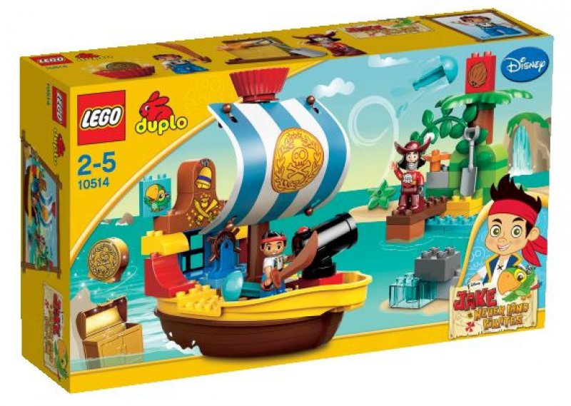 LEGO DUPLO Jaekova pirátská loď Bucky 10514