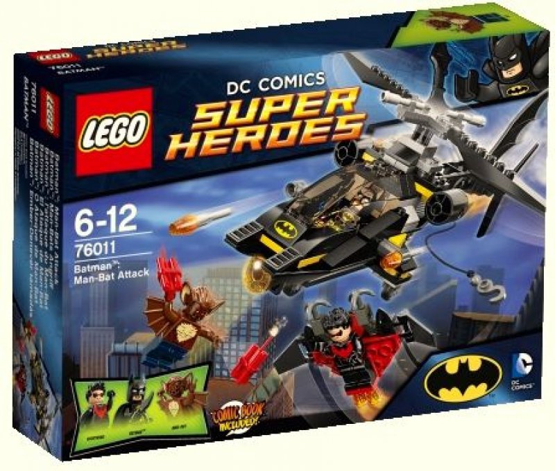 LEGO Super Heroes Batman™: Útok Man-Bata 76011