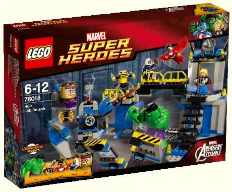 LEGO Super Heroes Hulk™ Rozbití laboratoře 76018