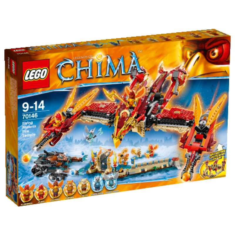 LEGO Chima Létající ohnivý chrám Fénix 70146