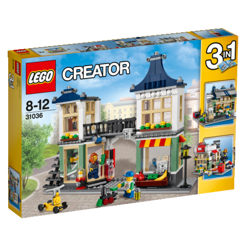 LEGO Creator Obchod s hračkami a potravinami 31036