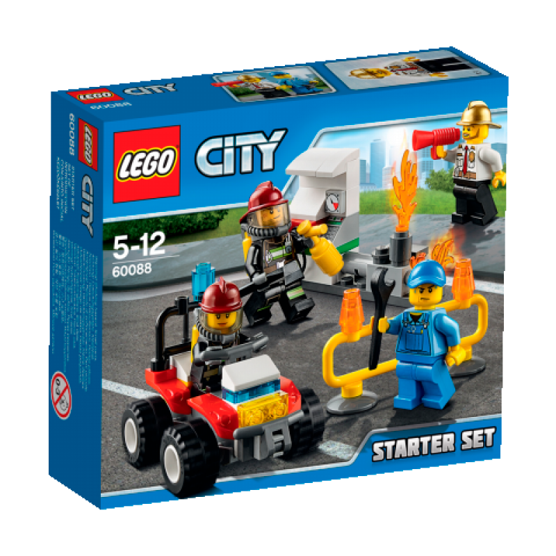 LEGO City Hasiči - startovací sada 60088
