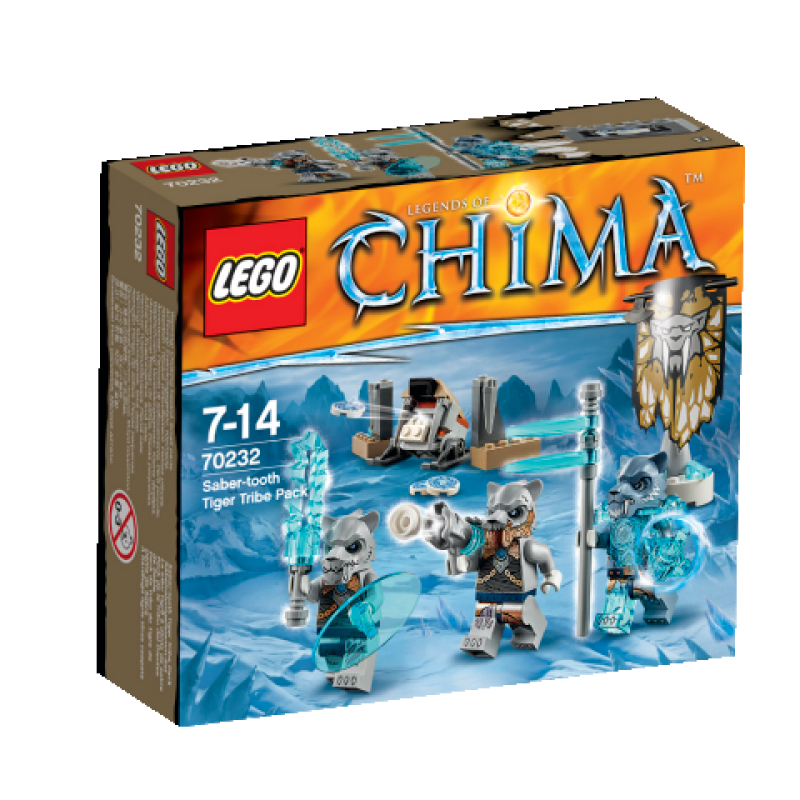 LEGO Chima Smečka kmene Šavlozubých tygrů 70232