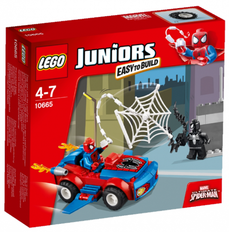LEGO Juniors Spider-Man™: Pavoučí útok 10665