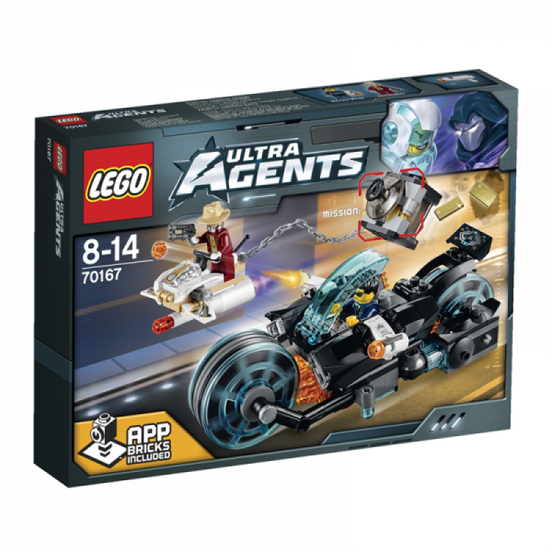 LEGO Ultra Agents Invizable utíká se zlatem 70167