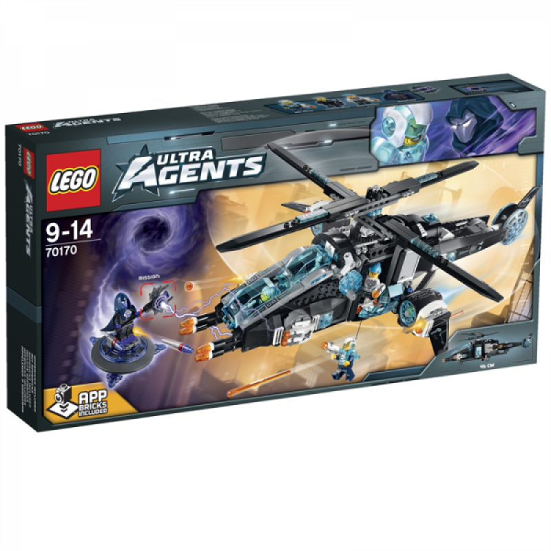 LEGO Ultra Agents UltraCopter vs. AntiMatter 70170