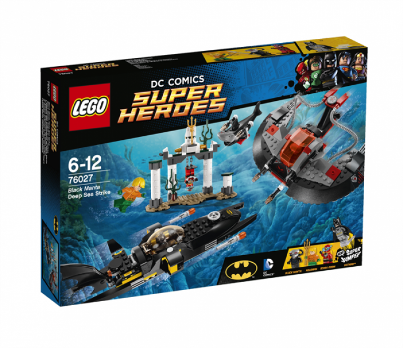LEGO Super Heroes Hlubinný útok černé manty 76027