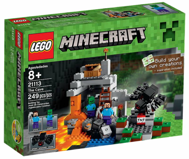 LEGO Minecraft Jeskyně 21113