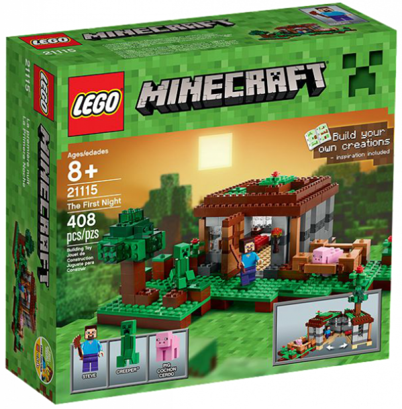 LEGO Minecraft První noc 21115