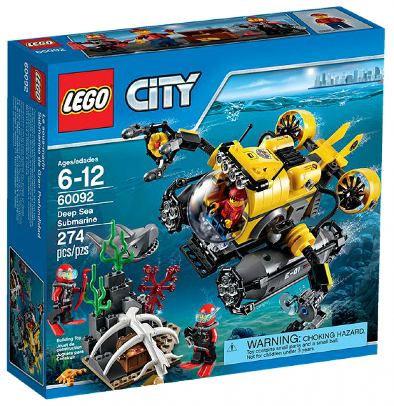 LEGO City Hlubinná ponorka 60092