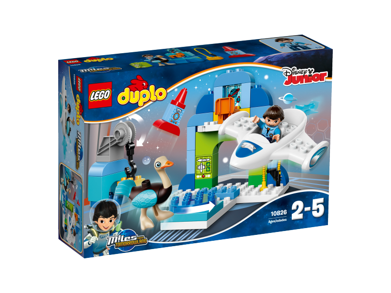 LEGO DUPLO Milesův hangár pro jeho vesmírnou loď Stellu 10826