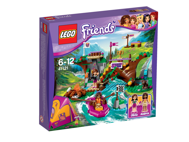 LEGO Friends Dobrodružný tábor - jízda na divoké vodě 41121