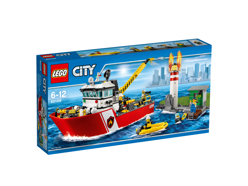 LEGO City Hasičský člun 60109