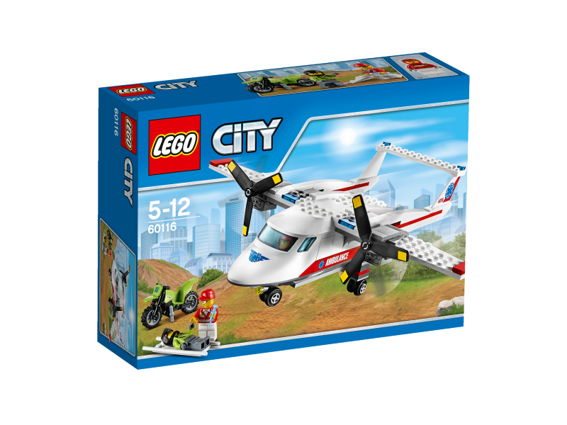 LEGO City Záchranářské letadlo 60116