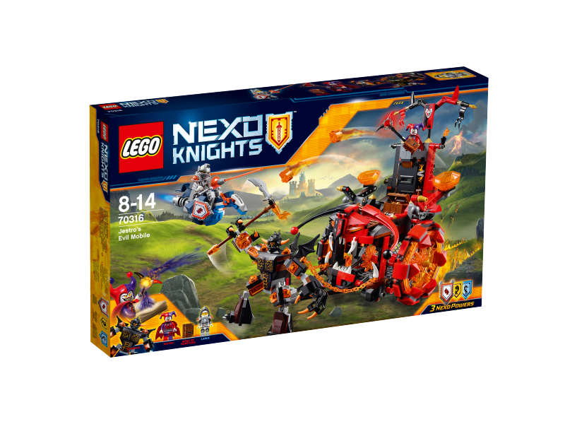 LEGO Nexo Knights Jestrovo hrozivé vozidlo 70316