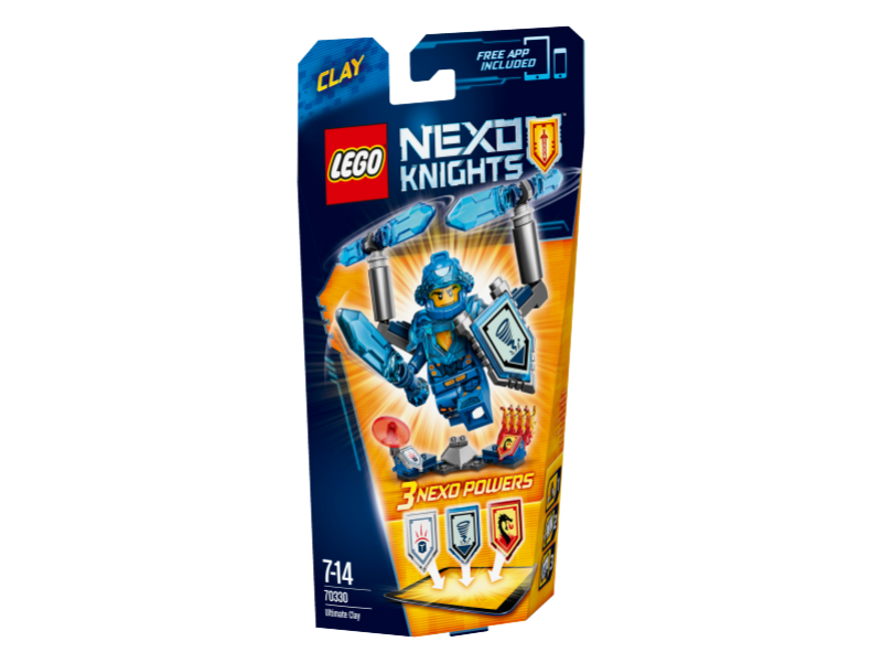 LEGO Nexo Knights Úžasný Clay 70330