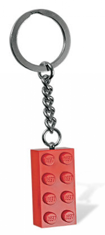 LEGO® Iconic 850154 Přívěsek na klíče – Červená kostka