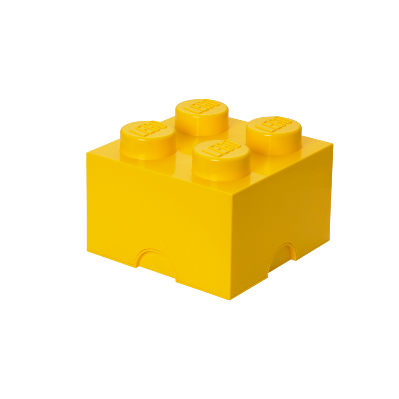 LEGO® úložný box 4 žlutá