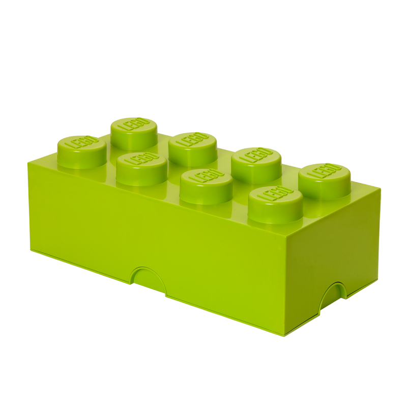 LEGO® úložný box 8 světle zelená
