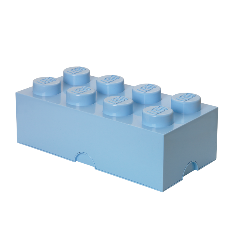 LEGO® úložný box 8 světle modrá