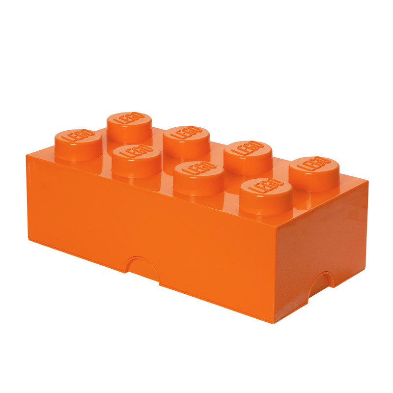 LEGO® úložný box 8 oranžová