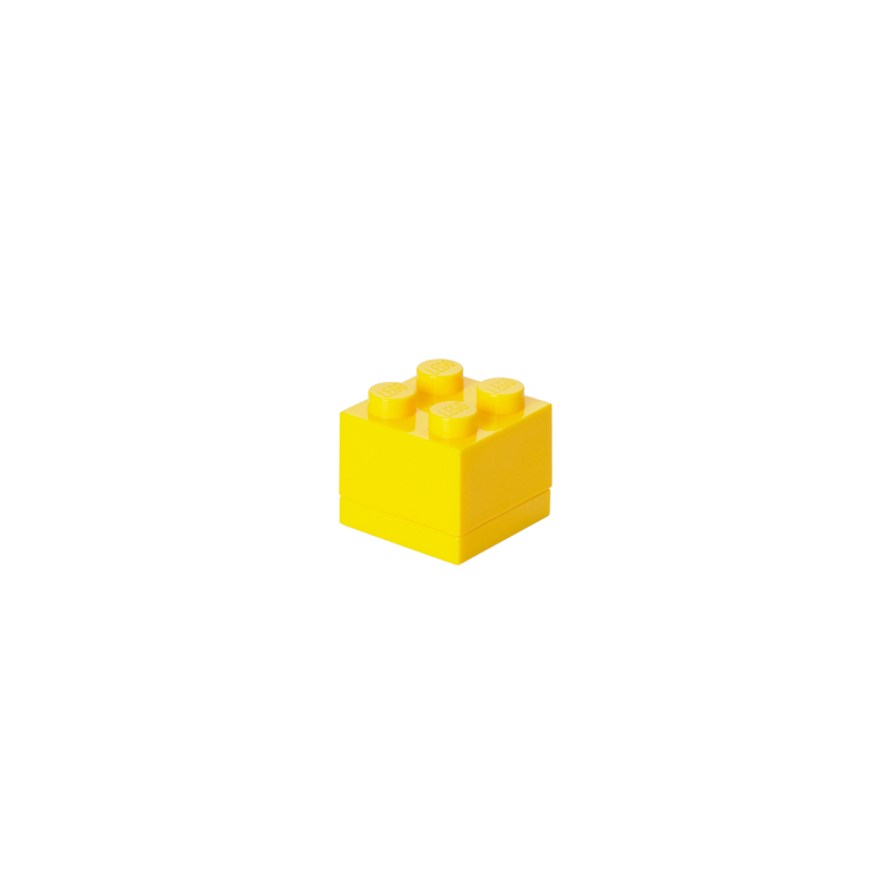 LEGO® mini box 46 x 46 x 43 mm - žlutá