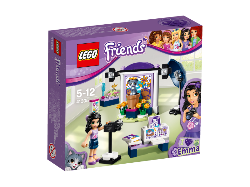 LEGO Friends Emma a fotografický ateliér 41305