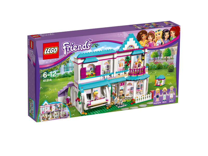 LEGO Friends Stephanie a její dům 41314
