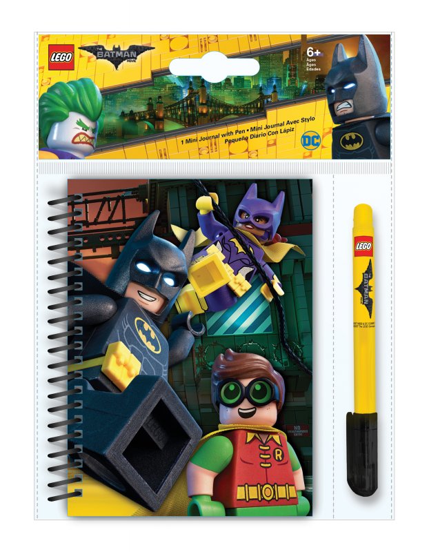 LEGO Batman Movie Mini zápisník s perem