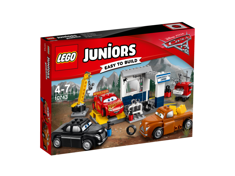 LEGO Juniors Čmoudíkova garáž 10743