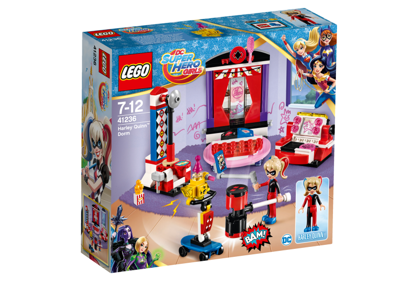 LEGO Super Hero Girls Studentská kolej Harley Quinn™ 41236