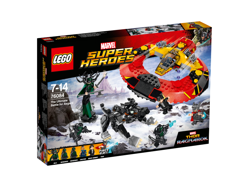 LEGO Super Heroes Závěrečná bitva o Asgard 76084