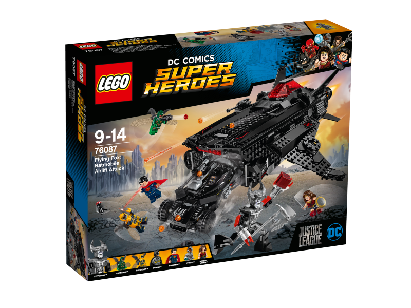 LEGO Super Heroes Obří netopýr: Vzdušný útok v Batmobilu 76087