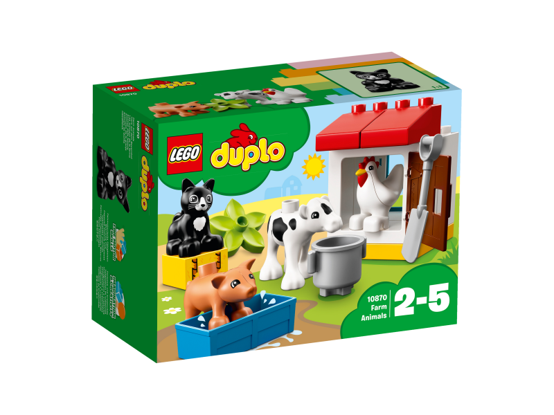 LEGO DUPLO Zvířátka z farmy 10870