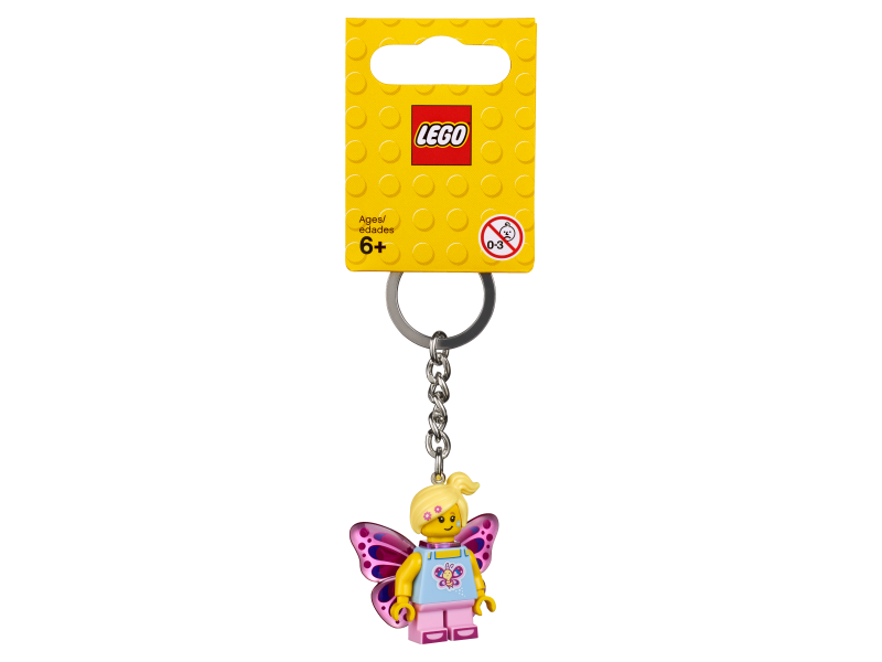 LEGO® Iconic 853795 Přívěsek na klíče – Motýlí dívka