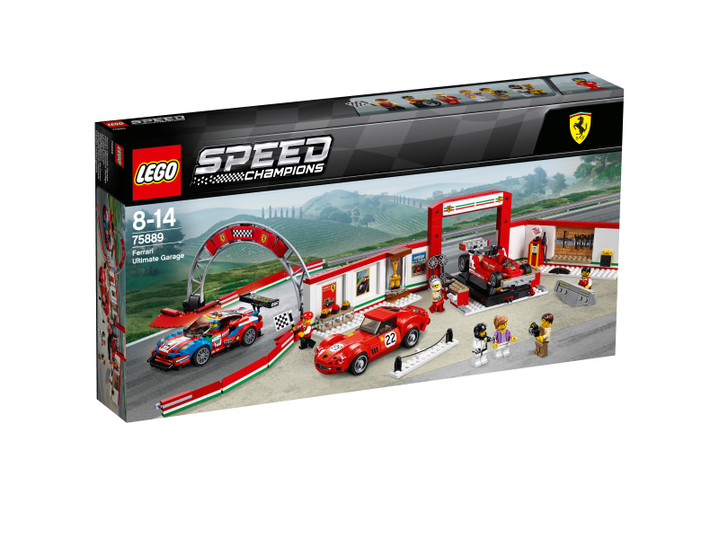 LEGO Speed Champions Úžasná garáž Ferrari 75889