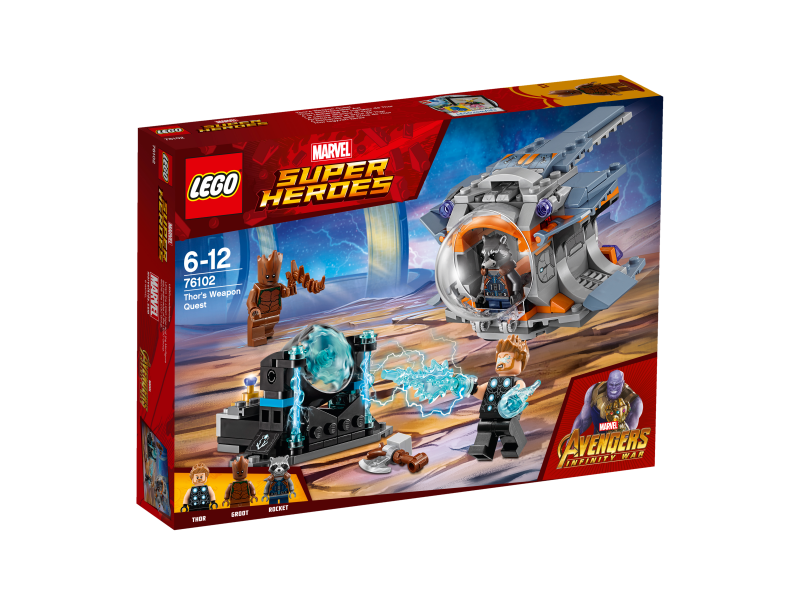 LEGO Super Heroes Thorovo kladivo Stormbreaker 76102