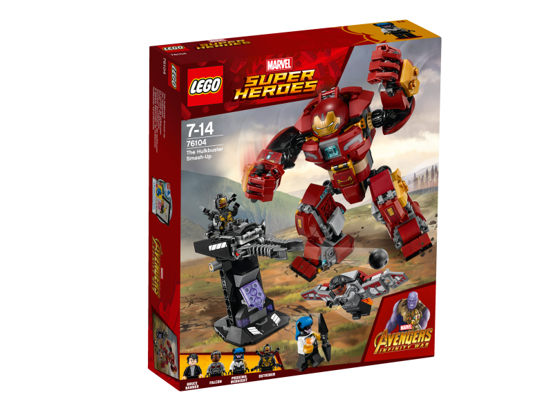 LEGO Super Heroes Střetnutí s Hulkbusterem 76104
