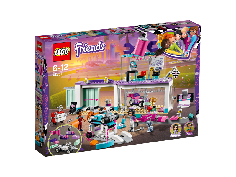 LEGO Friends Tuningová dílna 41351