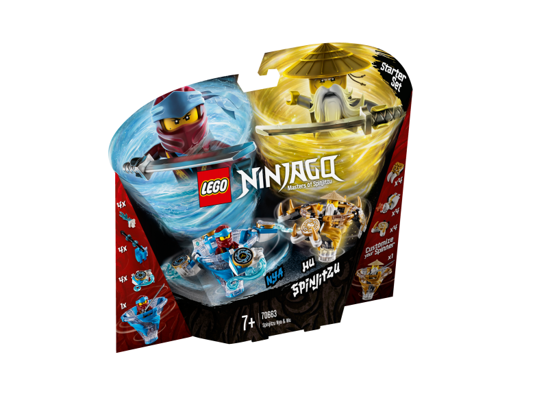 LEGO Ninjago Spinjitzu Nya a Wu 70663