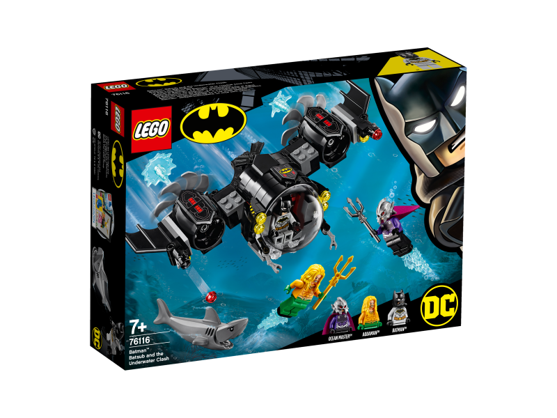 LEGO Super Heroes Batmanova ponorka a střetnutí pod vodou 76116