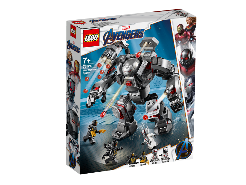 LEGO Avengers War Machine v robotickém obleku 76124