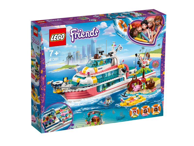 LEGO Friends Záchranný člun 41381