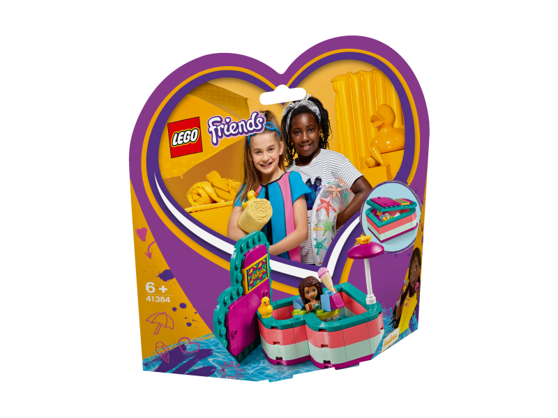 LEGO Friends Andrea a letní srdcová krabička 41384