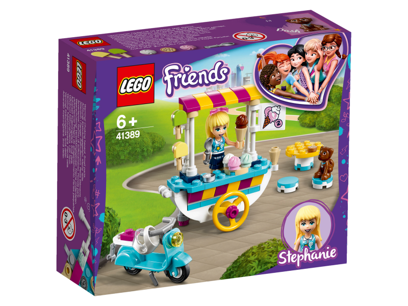 LEGO Friends Pojízdný zmrzlinový stánek 41389