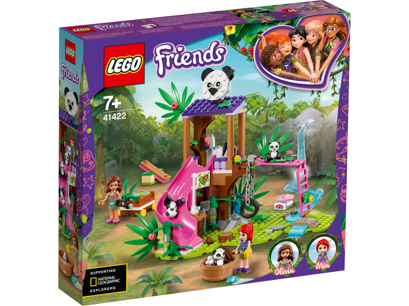 LEGO Friends Pandí domek na stromě v džungli 41422